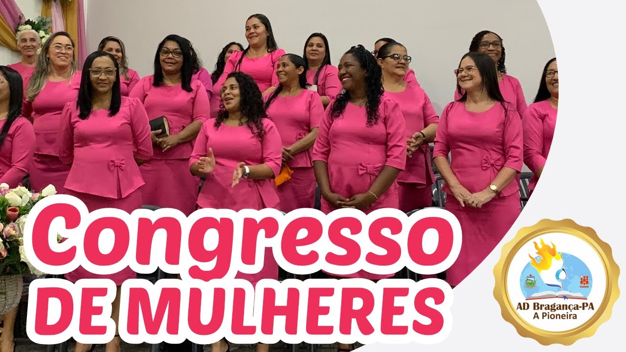 HINO OFICIAL DO 5&ordf; CONGRESSO DE MULHERES EM BRAGAN&Ccedil;A - MARANATA - Van&uacute;bia Silva