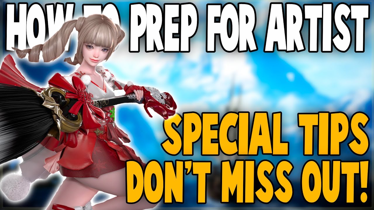 Lost Ark - The BEST way to prepare for Artist Subclass!