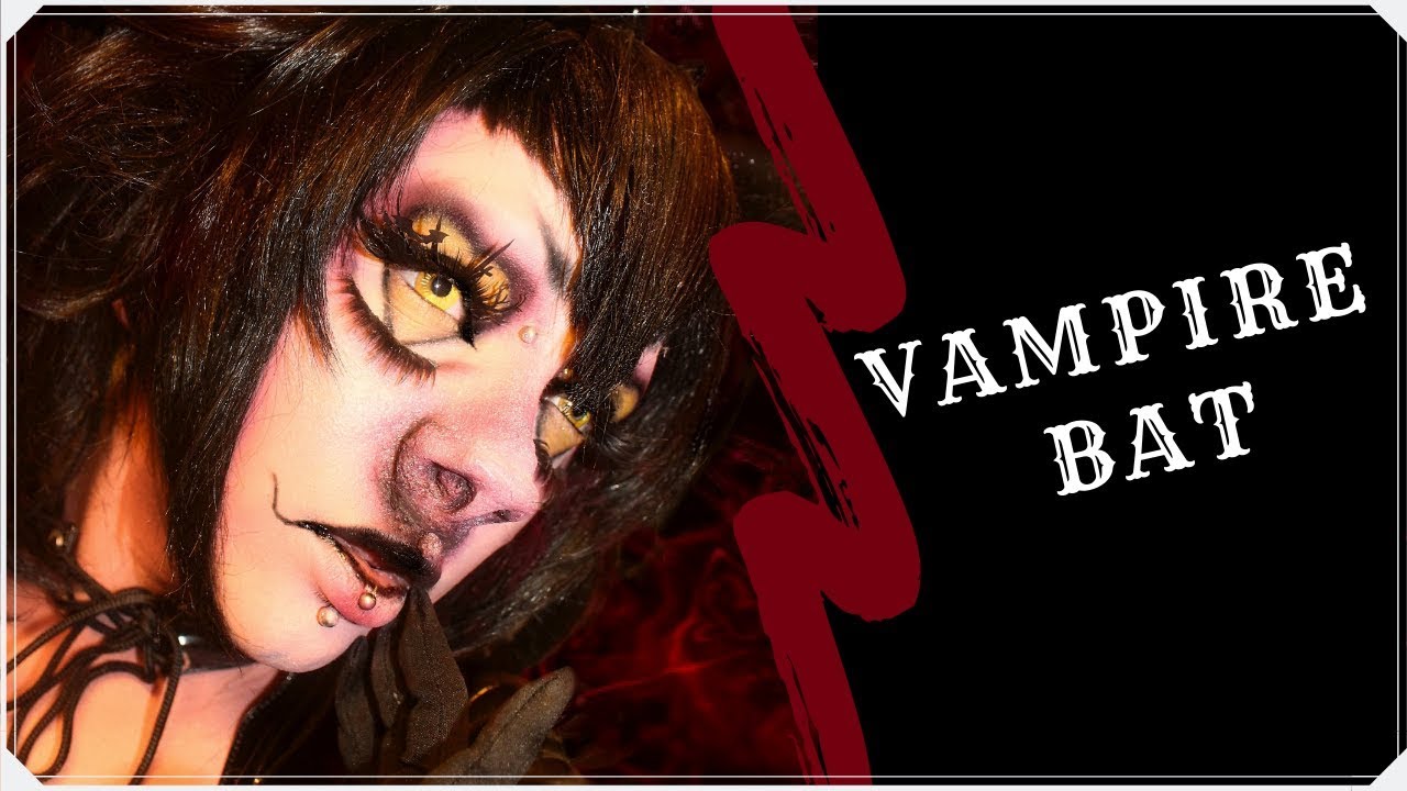 Vampire bat makeup tutorial l Timelapse transformation l Ruvikvinter