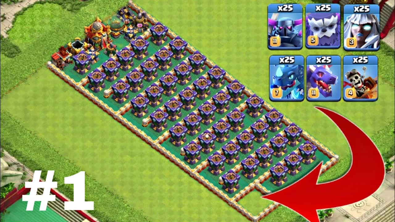 Max Archer Tower vs all Max Troops | Clash of Clans