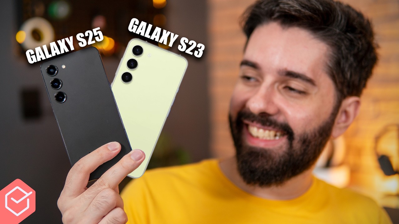 Como o GALAXY S23 ainda VALE BEM MAIS a PENA que o NOVO GALAXY S25! // comparativo!