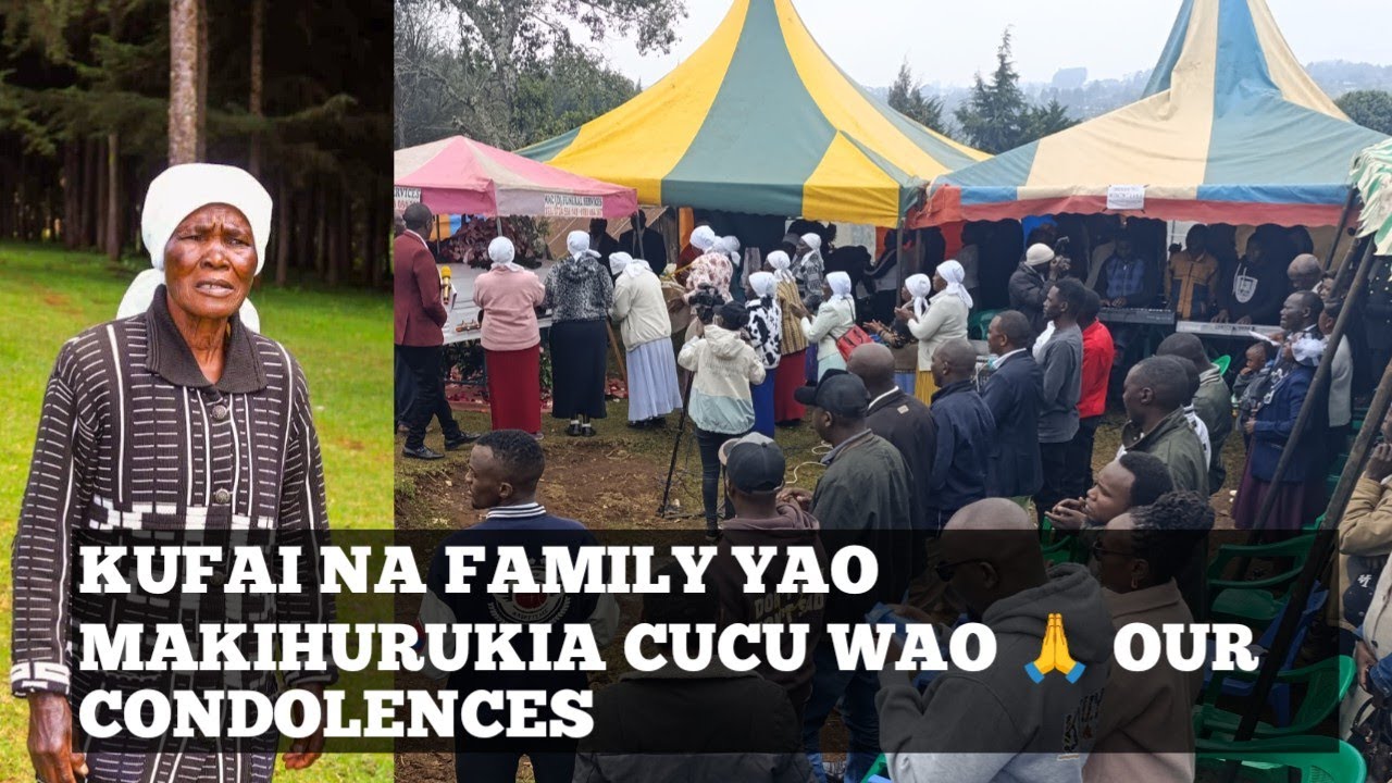 Kufai na family yake kuhurukia cucu wao mwena wa Nyambari 😭 arohuruka uhoro 
