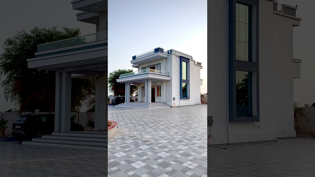 Most viral white farm house sale in Jaipur #trendingshorts #interoirdesign #rajalkarniestates