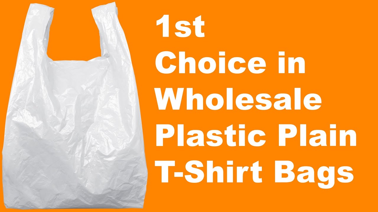 Thank You and T-Shirt Bag Types for Wholesale Purchase