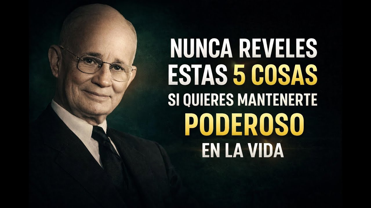 Nunca reveles estas 5 cosas si quieres mantenerte poderoso en la vida #napoleonhill