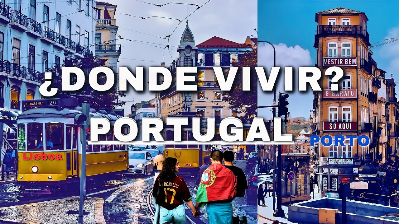 Cual es la mejor CIUDAD para EMIGRAR a Portugal 🇵🇹