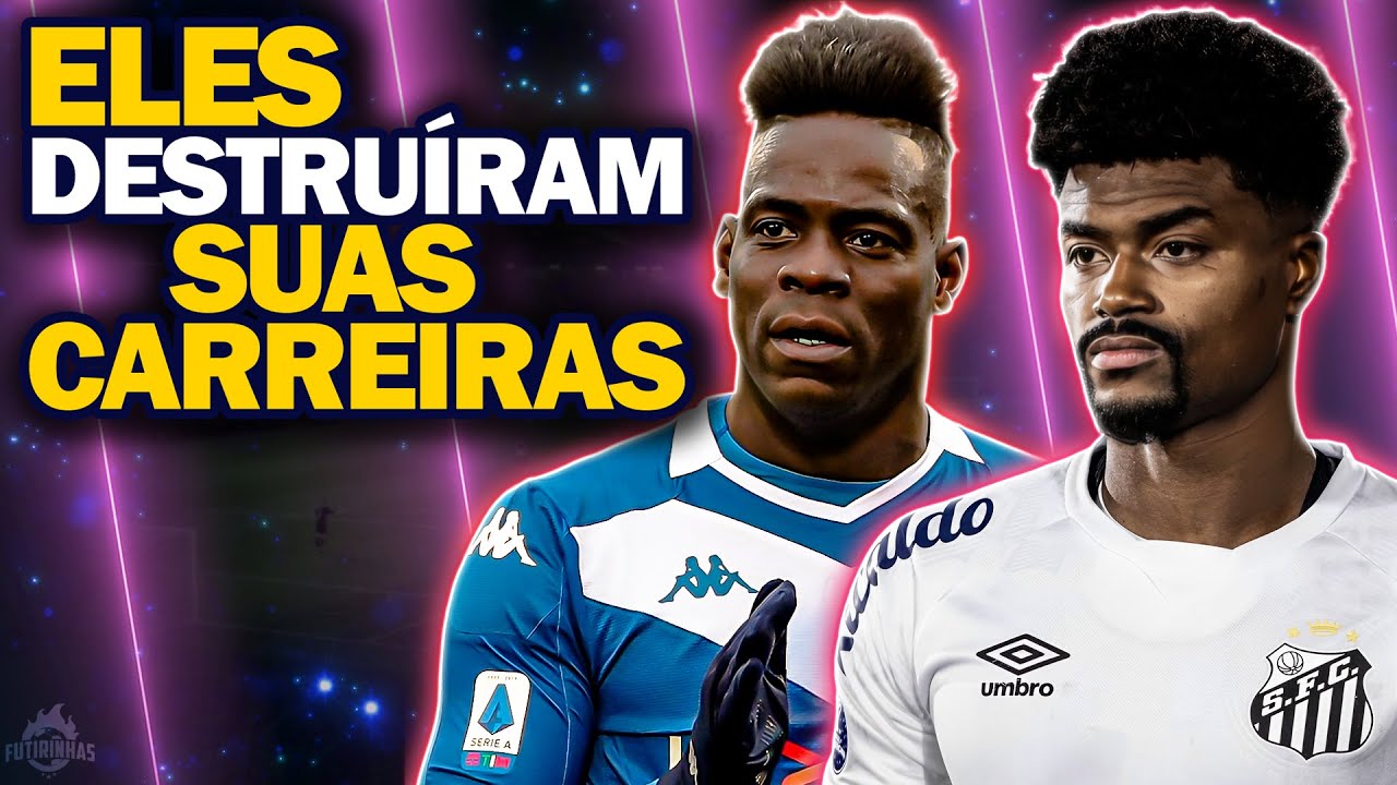 9 Jogadores que DESTRUÍRAM as Próprias Carreiras no Futebol 💩