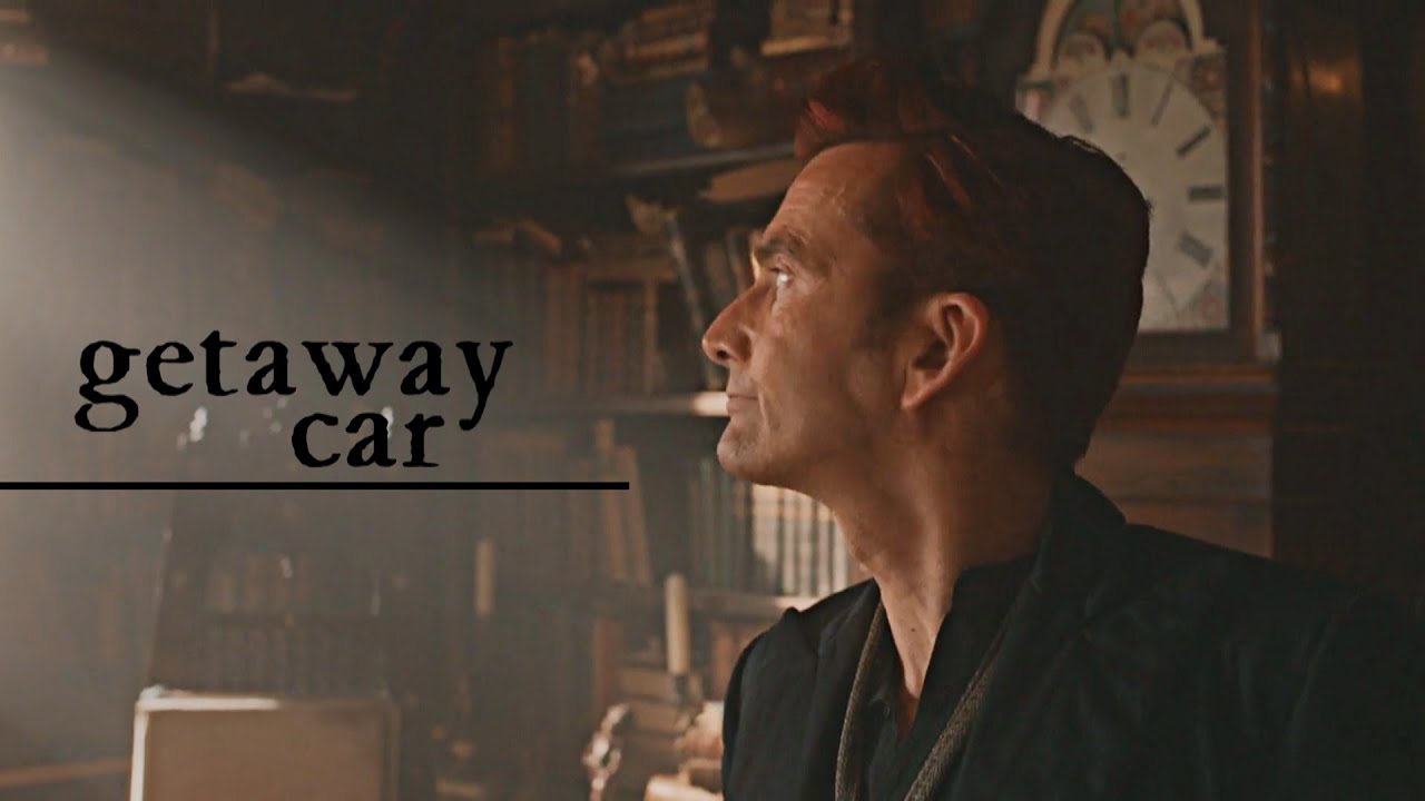 Aziraphale & Crowley | Getaway Car