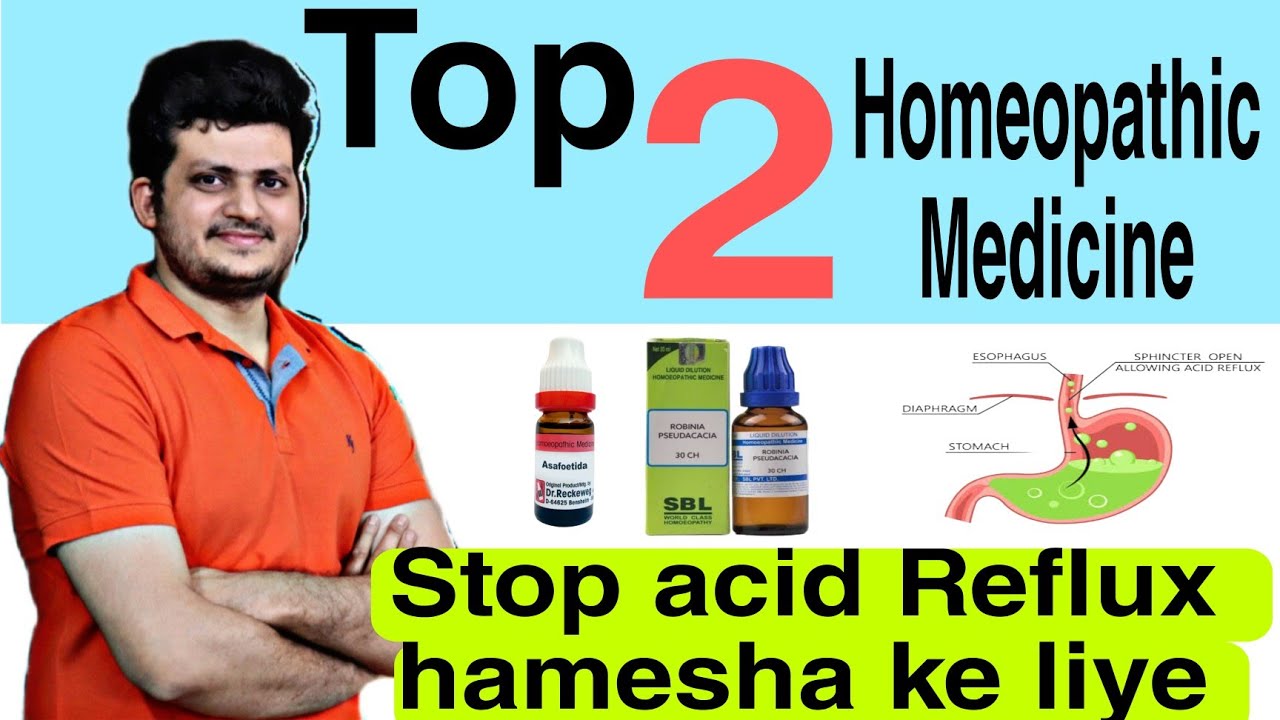 Top 2 Homeopathic Medicine For Acid Reflux | Stop Acid Reflux Permanently |