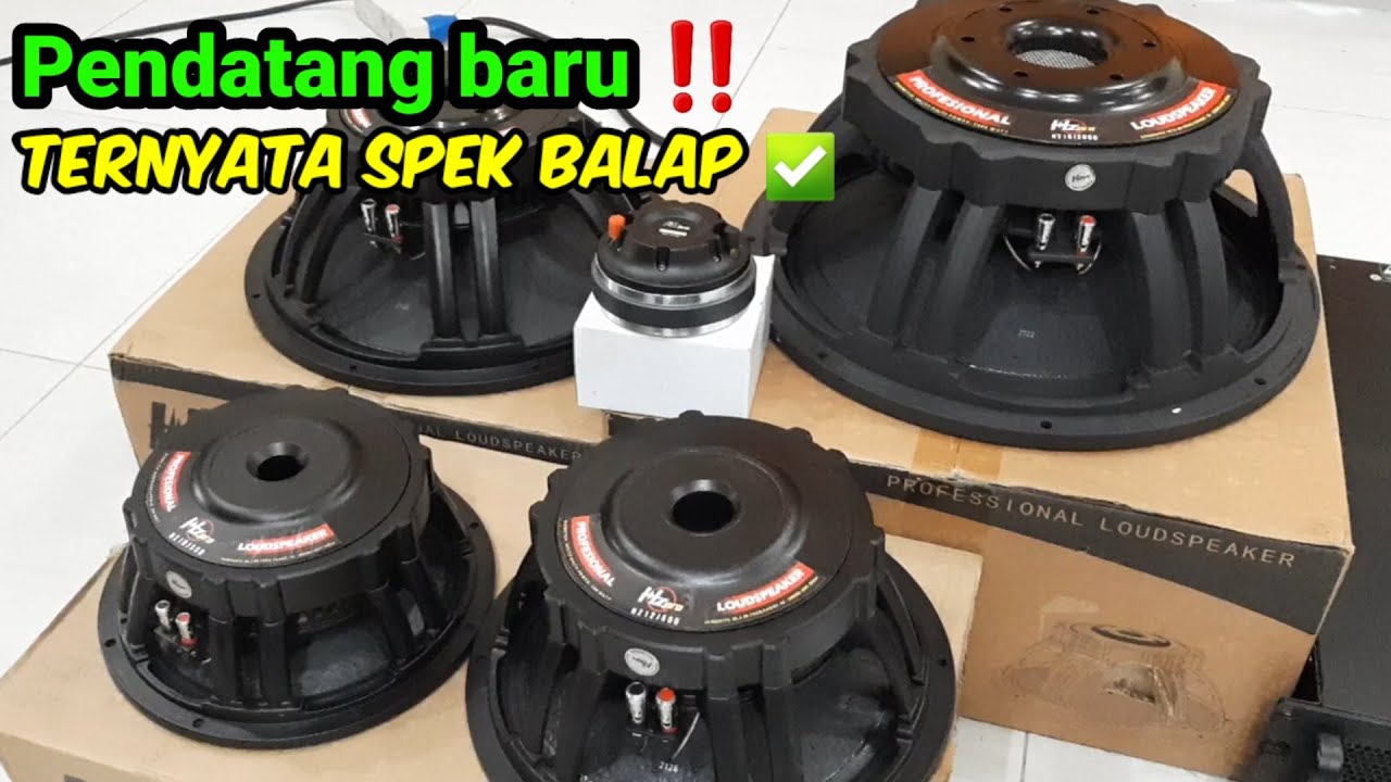 Review Speaker HZ pro || Harga murah untuk Balap liar ✅