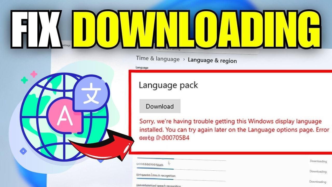 How To Fix Language Pack Not Downloading In Windows 11 (2025)