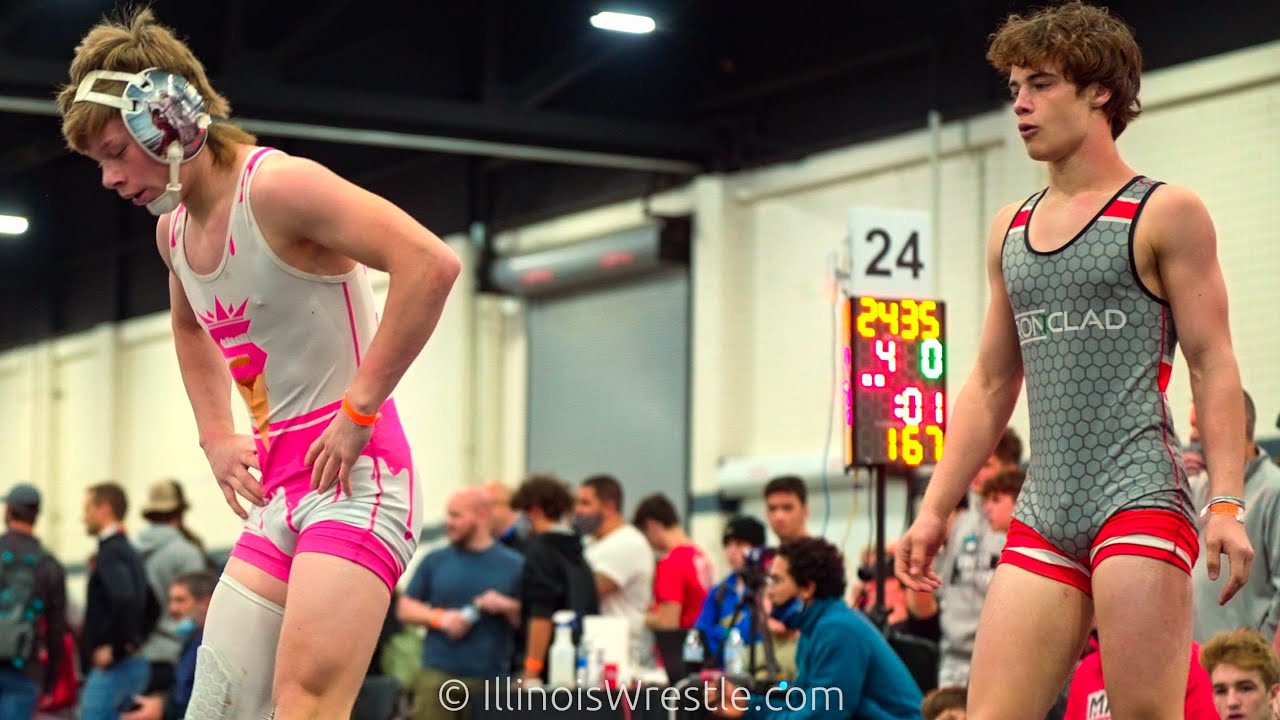 125 – Sam Sutton of Ironclad defeated Jaxon Mitchell of Banks County by Fall at 3:38