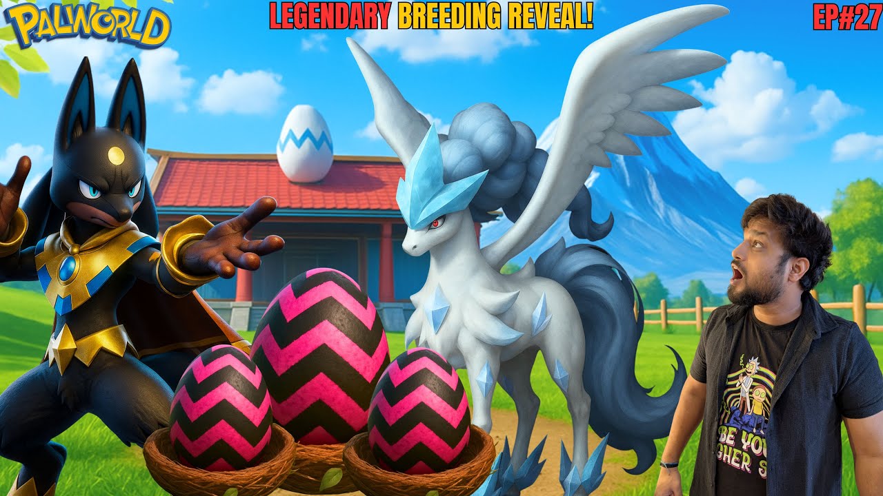 🔥 ANUBIS × FROSTALLION BREEDING! 😱 Exploring NEW ISLAND & Catching RARE PALS | Palworld Ep 27