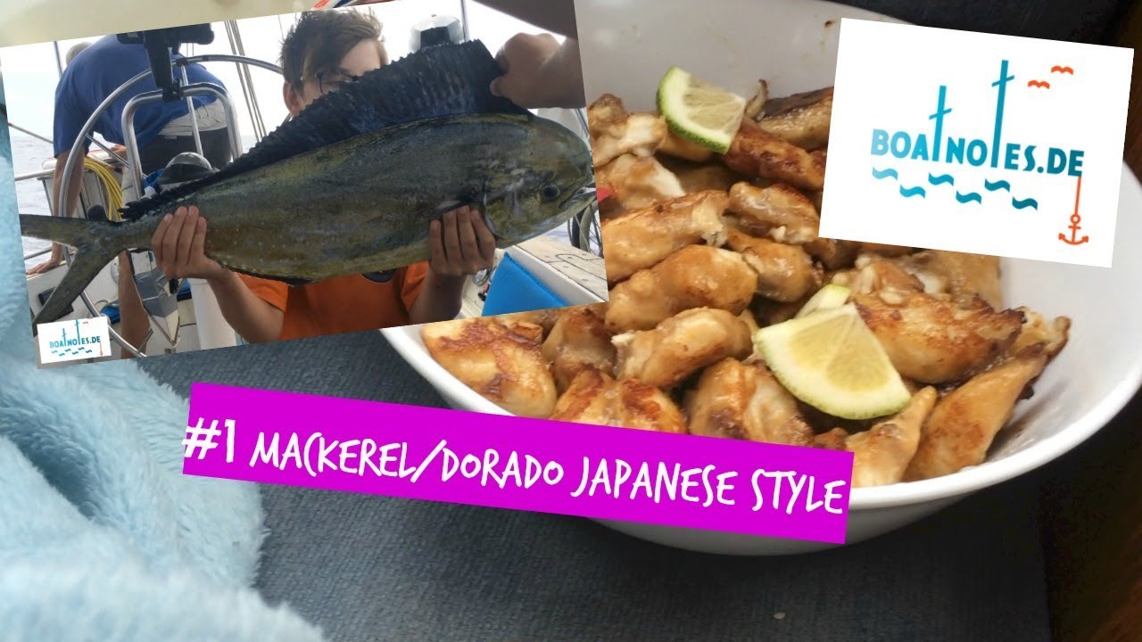 How to cook fresh caught mackerel (Boat Cooking with Boatnotes #1)
