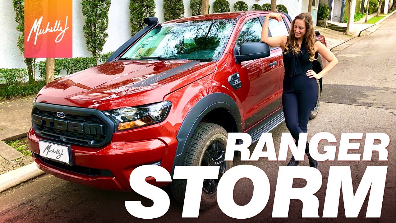 Ford Ranger Storm: Como a picape se comporta na estrada, cidade e Off-Road!  Canal Michelle J