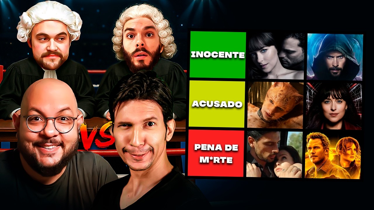 Forçando CINÉFILOS a DEFENDER os PIORES FILMES do MUNDO... | Tier Rafa #62