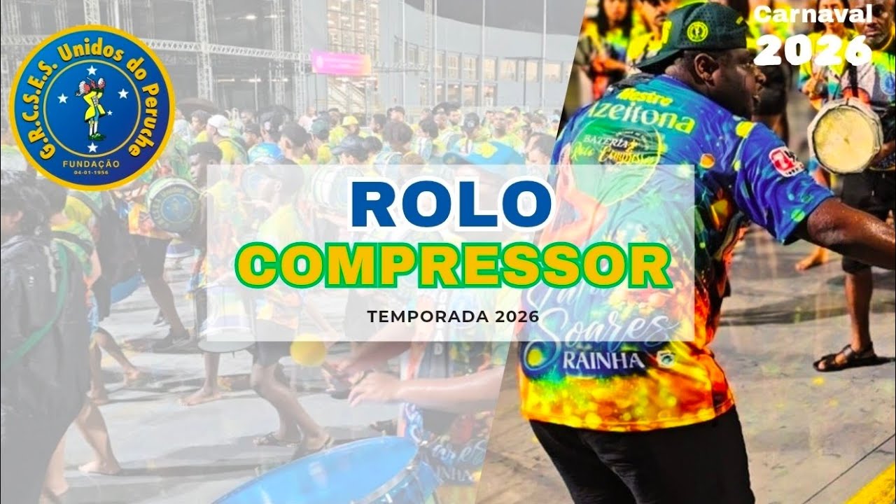 Rolo Compressor 2026 - Ensaio Técnico de bateria específico 