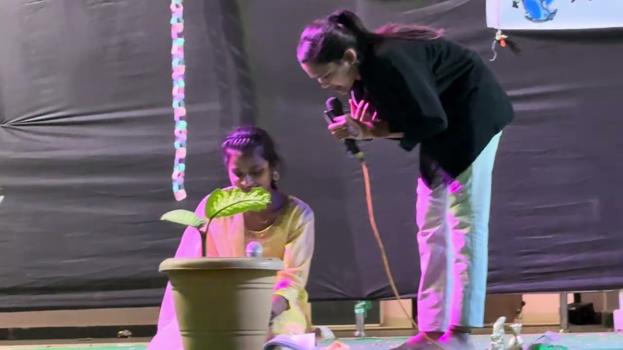 Mobile awareness drama by 8th class girls #drama #annualfunction #mmdrs #2025-26