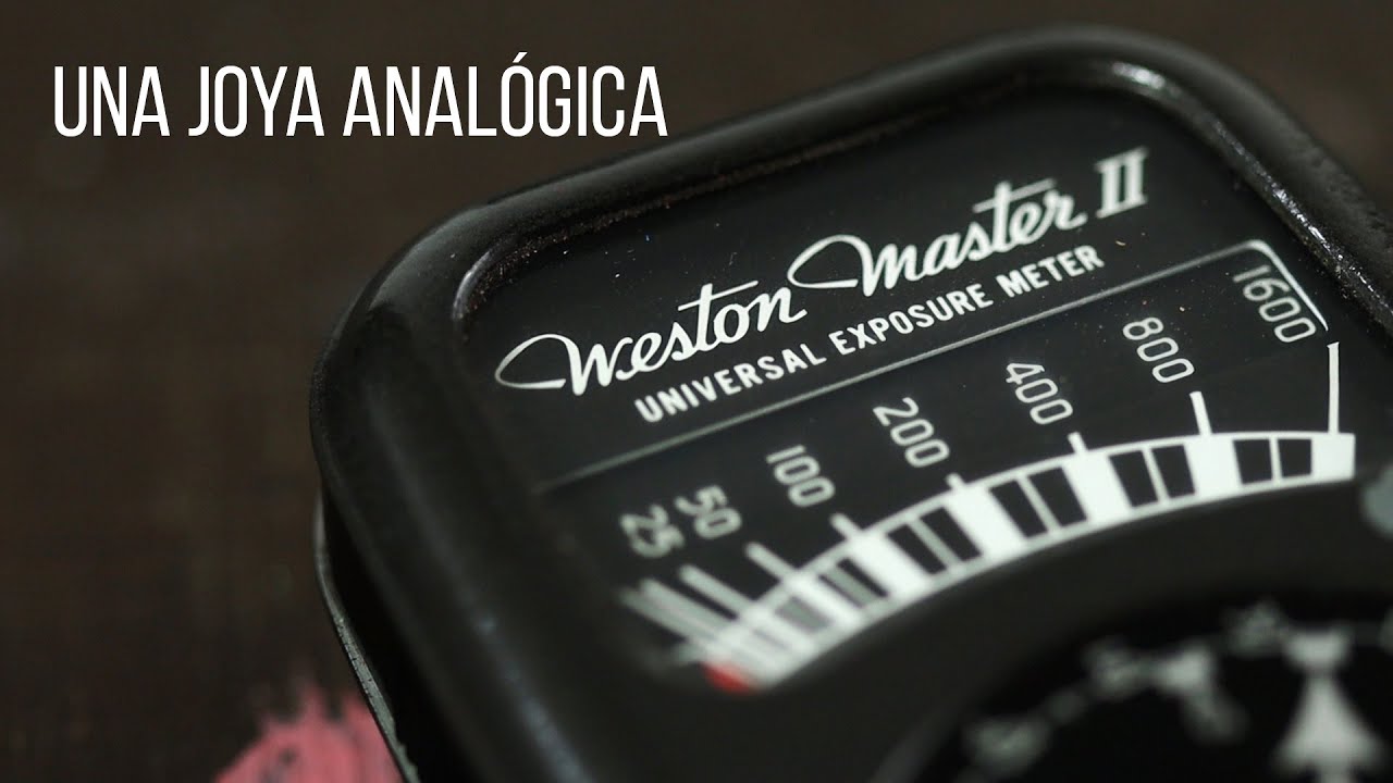 Exposímetro analógico, Weston master II