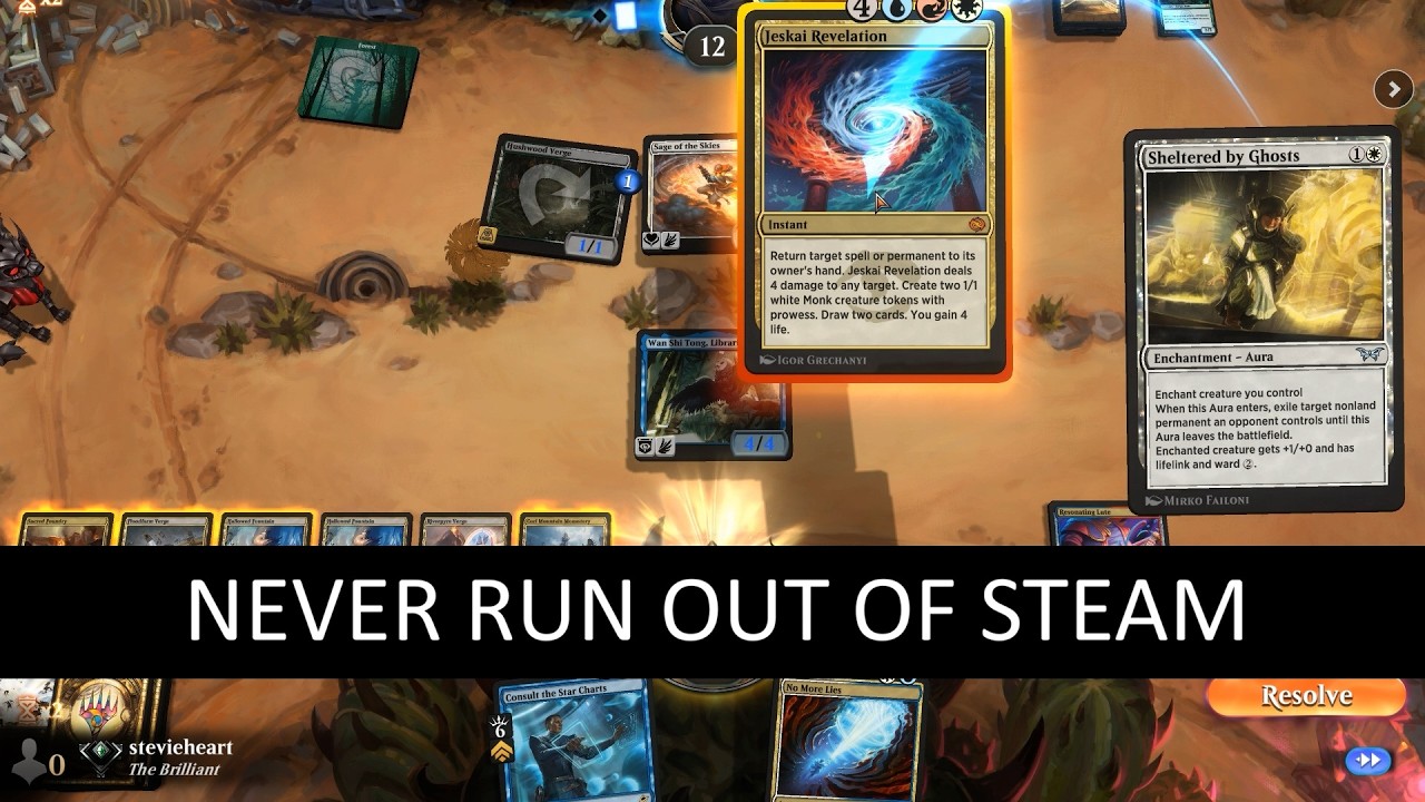 YOUR FAVORITE DECK! 🔴🔵⚪ JESKAI LUTE CONTROL - MTG Arena STANDARD