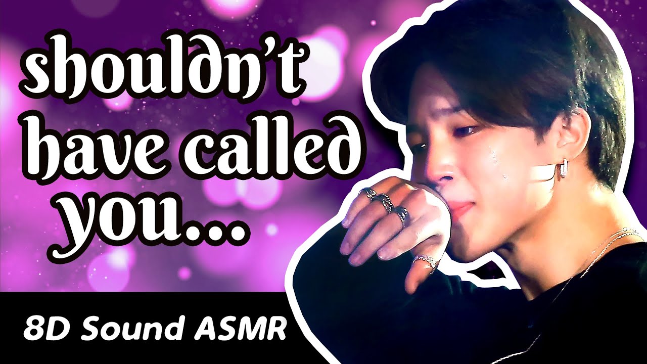 😭[Eng][ASMR] Jimin crying over the phone at night | BTS ASMR | Korean ASMR | Jimin ASMR Satoori ASMR