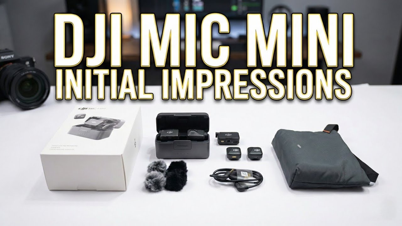 Первые впечатления от DJI Mic Mini | Лучший ли это беспроводной микрофон для создателей контента?