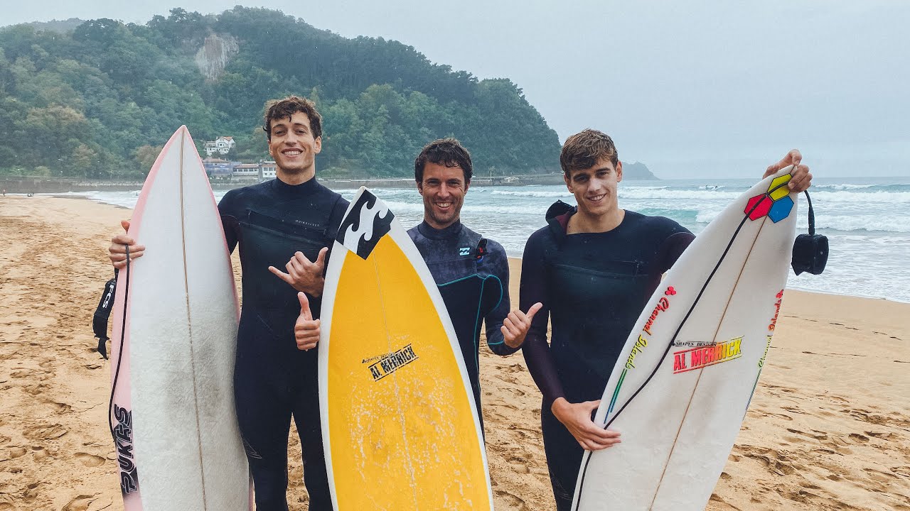 Surfeando en el País Vasco (con Borja Agote)