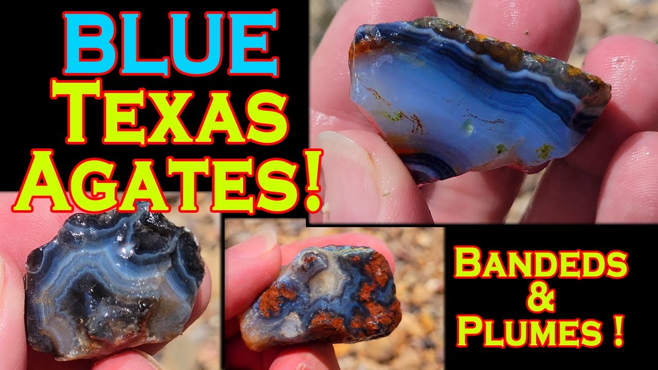 More South Texas Agates - They're BLUE!  Part 1