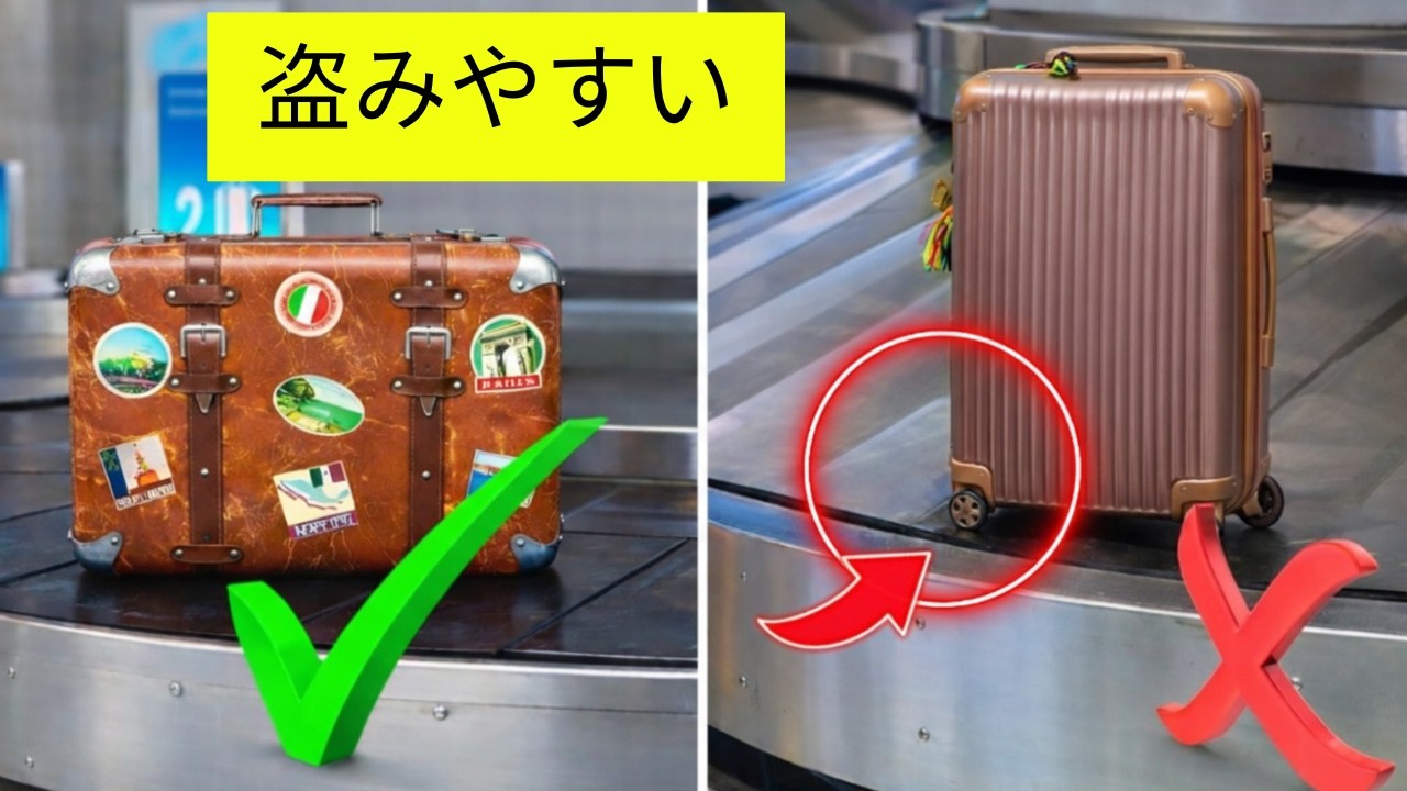 預け荷物の盗難を防ぐための実践対策