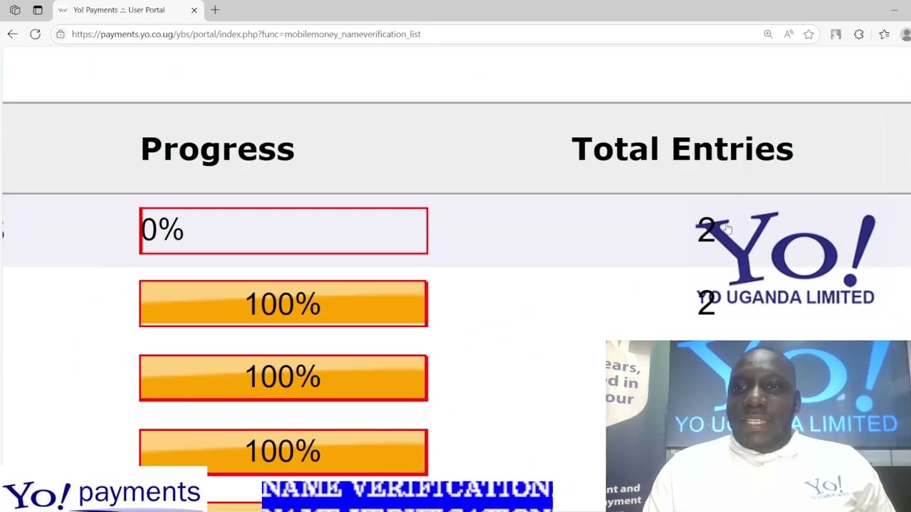 How to Use the Name Verification Feature On The Yo! Payments Platform