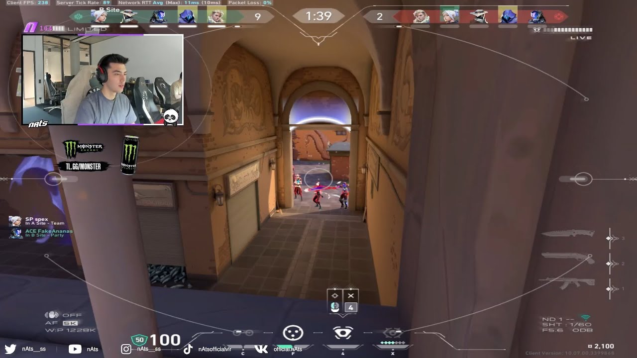 ASCENT! LIQUID NATS CYPHER VALORANT RANKED GAMEPLAY