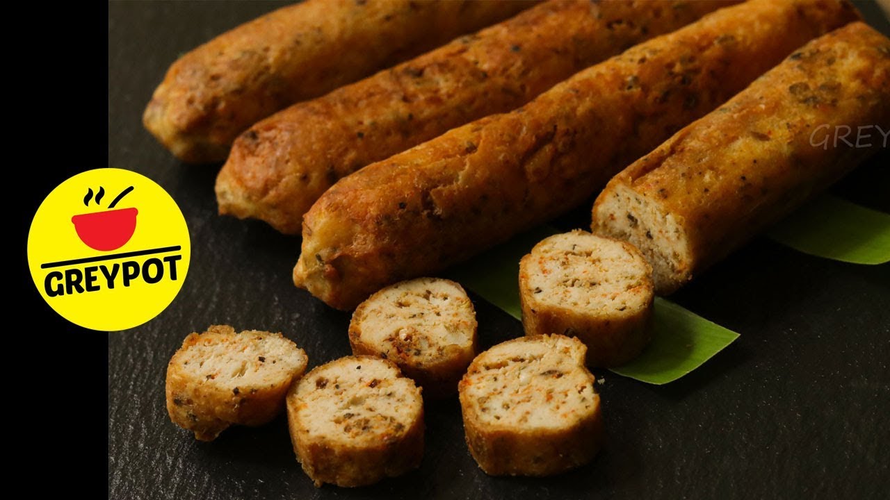 Healthy Sausages Indian Style | Homemade Chicken Sausage