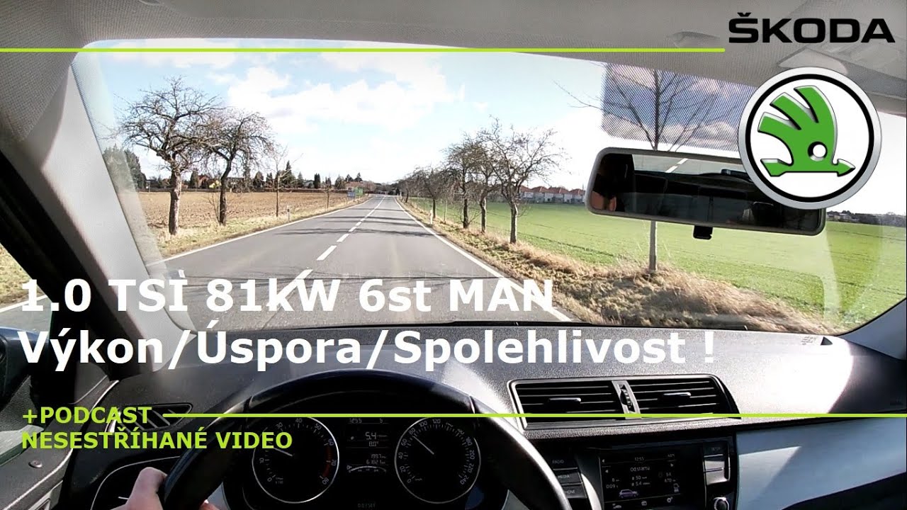 Nesestříhaný záznam: Test spotřeby Škoda Fabia III 1.0 TSI 81kW man. - Spolehlivá volba!