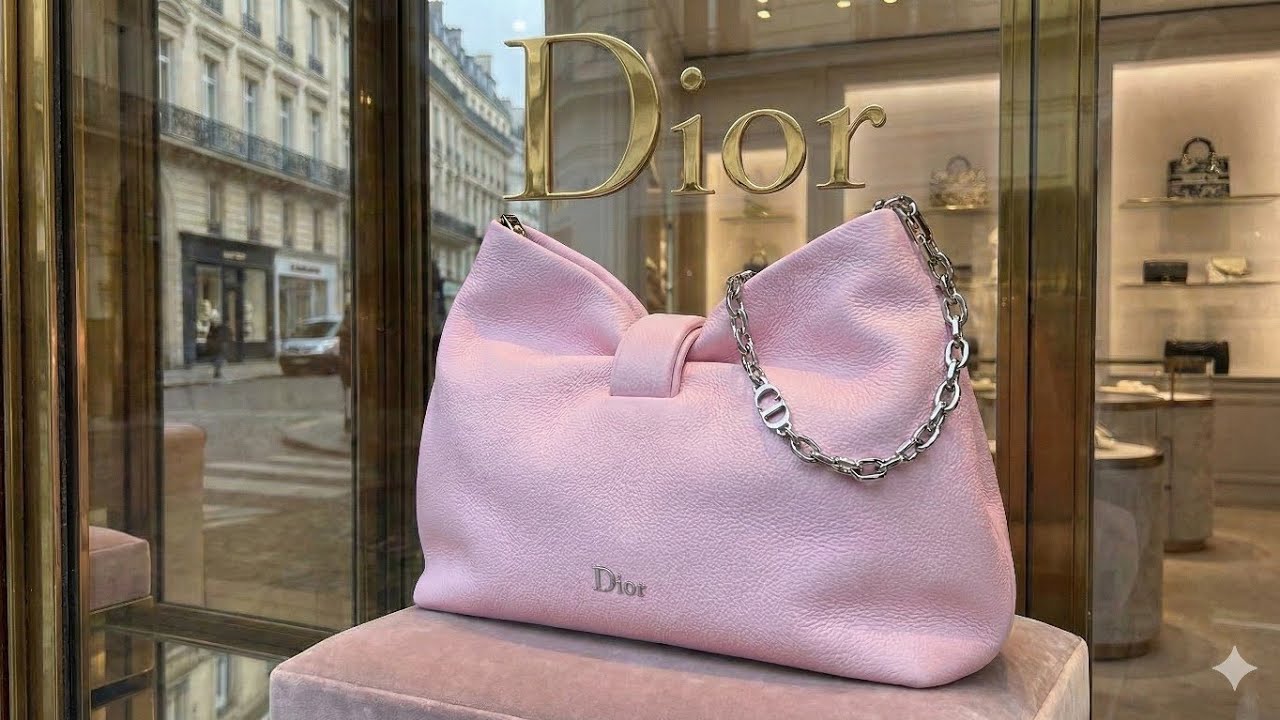 Новая сумка Dior Bow. Цвета: розовый, черный, белый, желтый, синий.