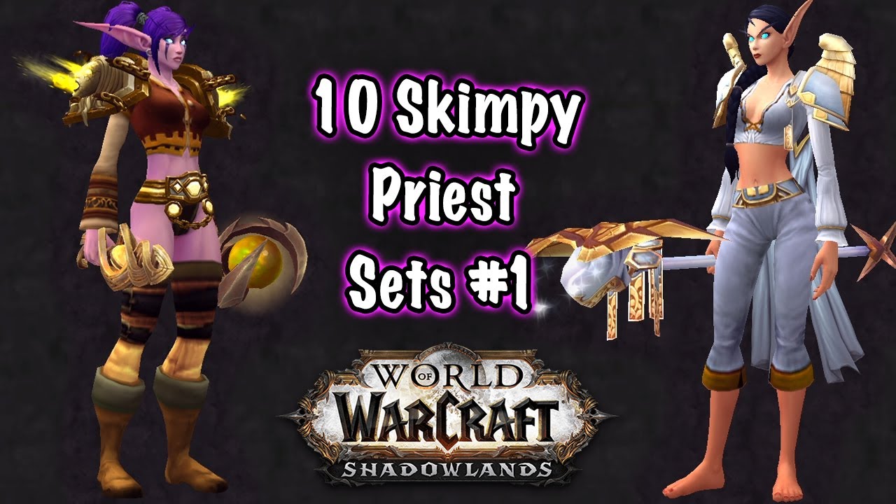 Jessiehealz - 10 Skimpy Priest Transmog Sets SL#1