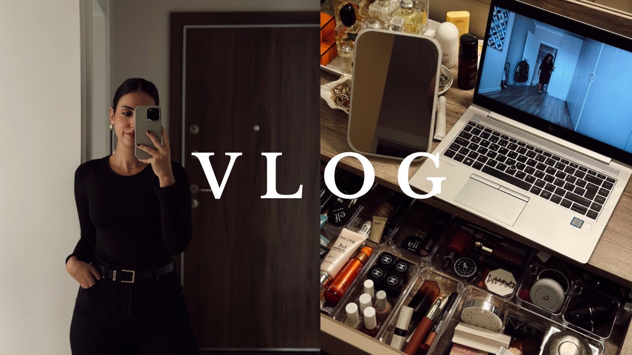 VLOG. Makyaj çekmecesi düzenleme. Mağaza turu. Saç topuzum.