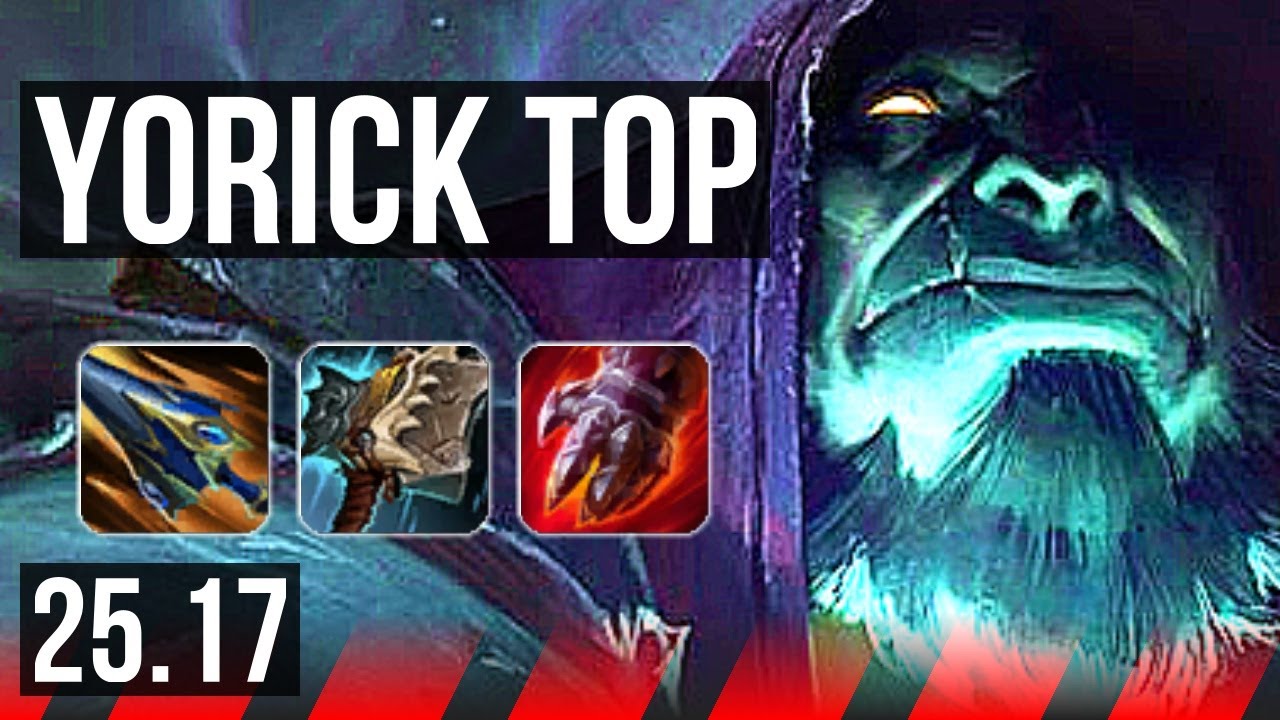 YORICK vs JAX (TOP) | 14/0/10, 52k DMG, Legendary | EUW Master | 25.17