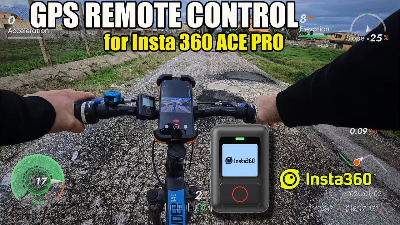 insta 360 gps  remote control
