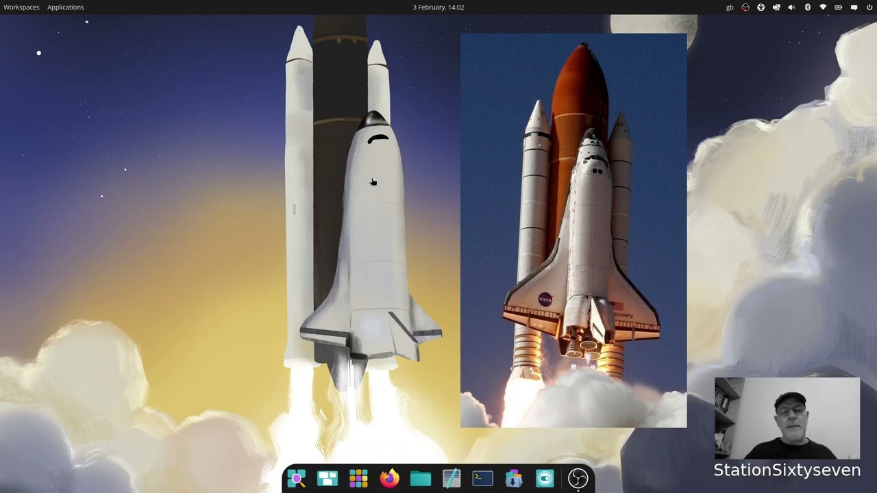 Fedora 43 Atomic с Cosmic DE
