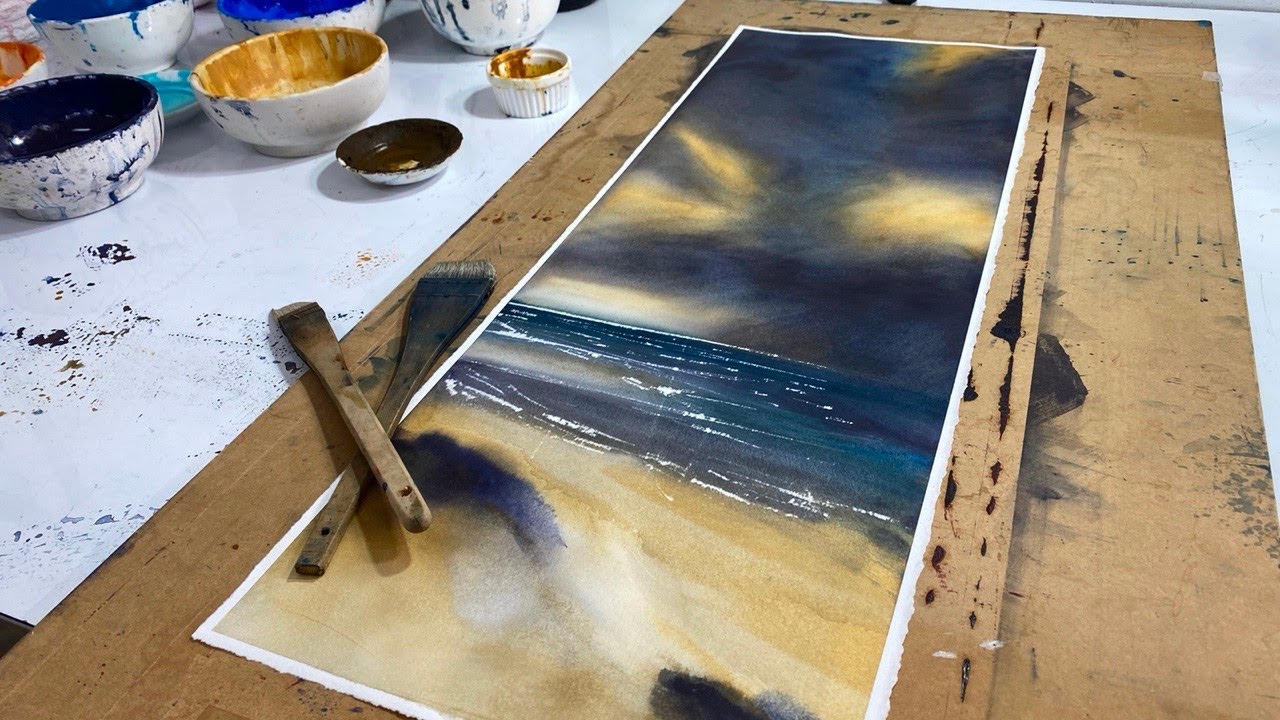 How to Paint a Sky in Watercolour