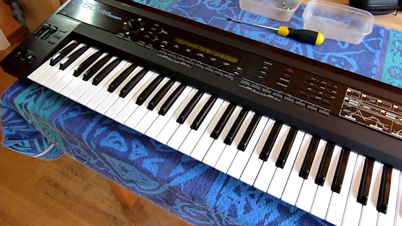 Roland D50 - Fixing Aftertouch