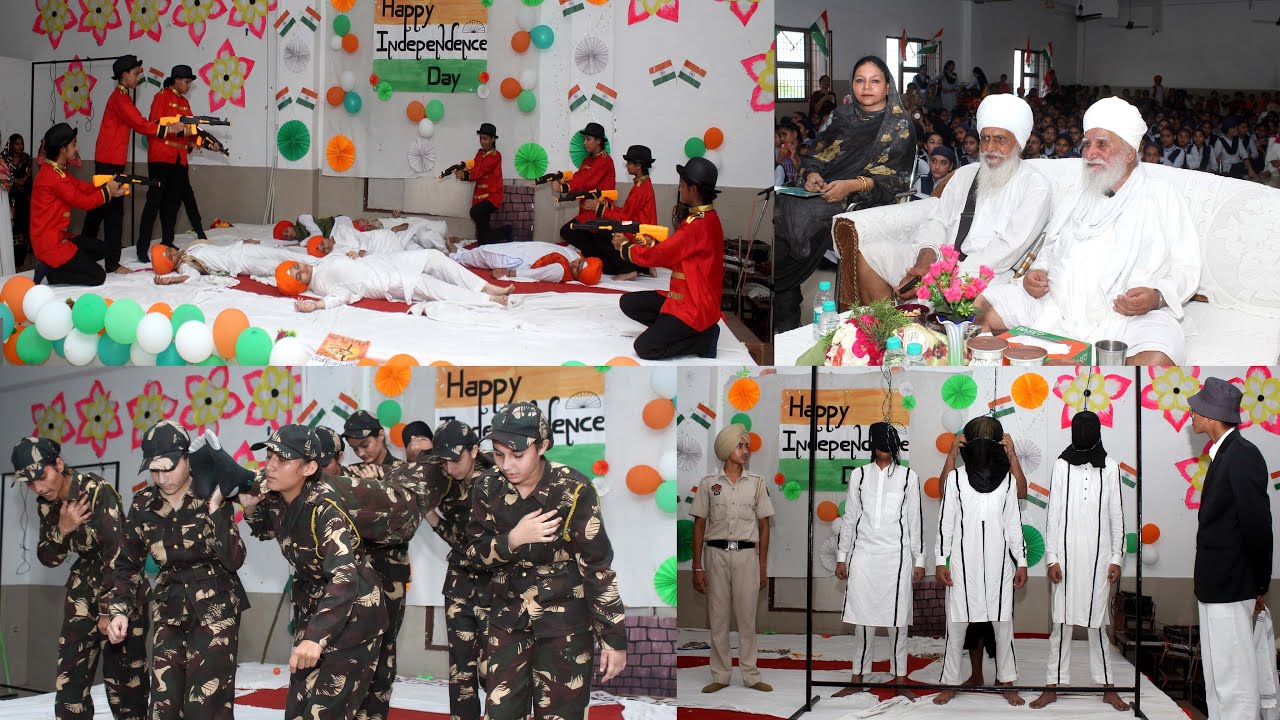 August 15 was celebrated (Guru Nanak Dev AcademyV.PO. Noordi, Chabal Road, Tarn Taran.)