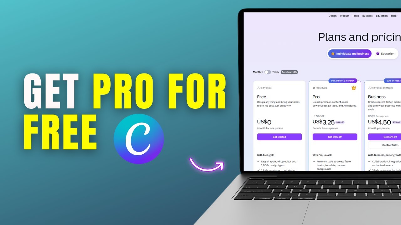 Как получить Canva Pro бесплатно (руководство на 2026 год)