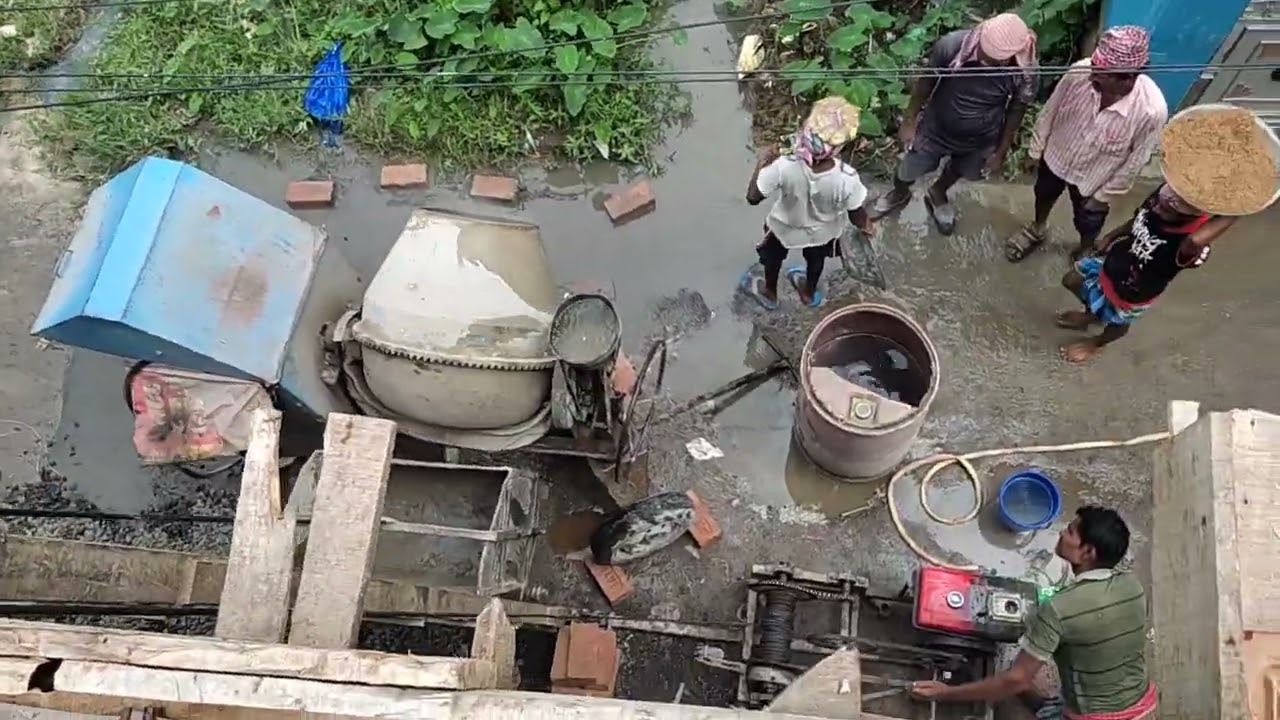 First floor Roof dhalai on 01 August 2025
