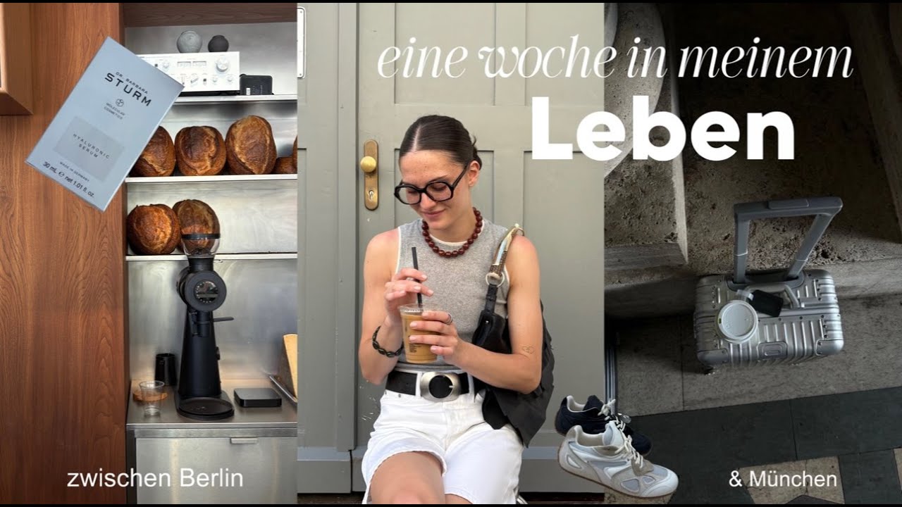 days in my life 🍓 | Alltag zwischen München & Berlin, freckles tätowieren + meine summer essentials