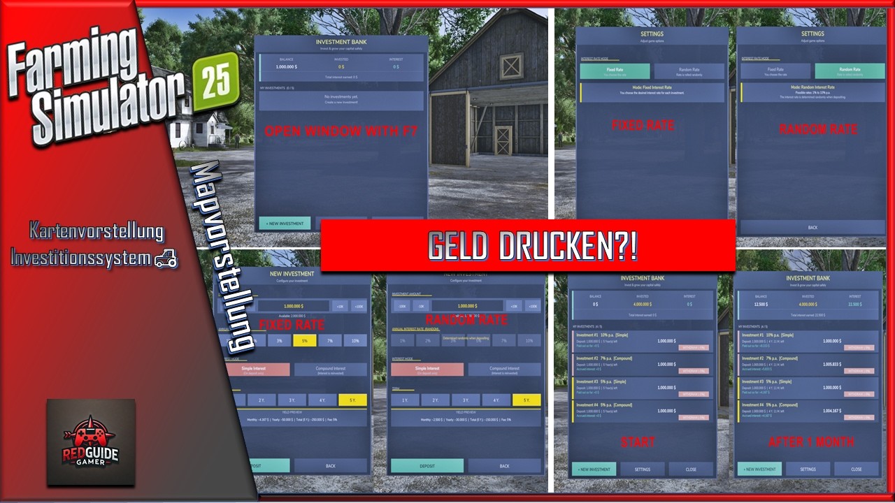 🚜 GELD VERDIENEN ohne Felder?! 💰 Das INVESTITIONSSYSTEM für LS25 erklärt!