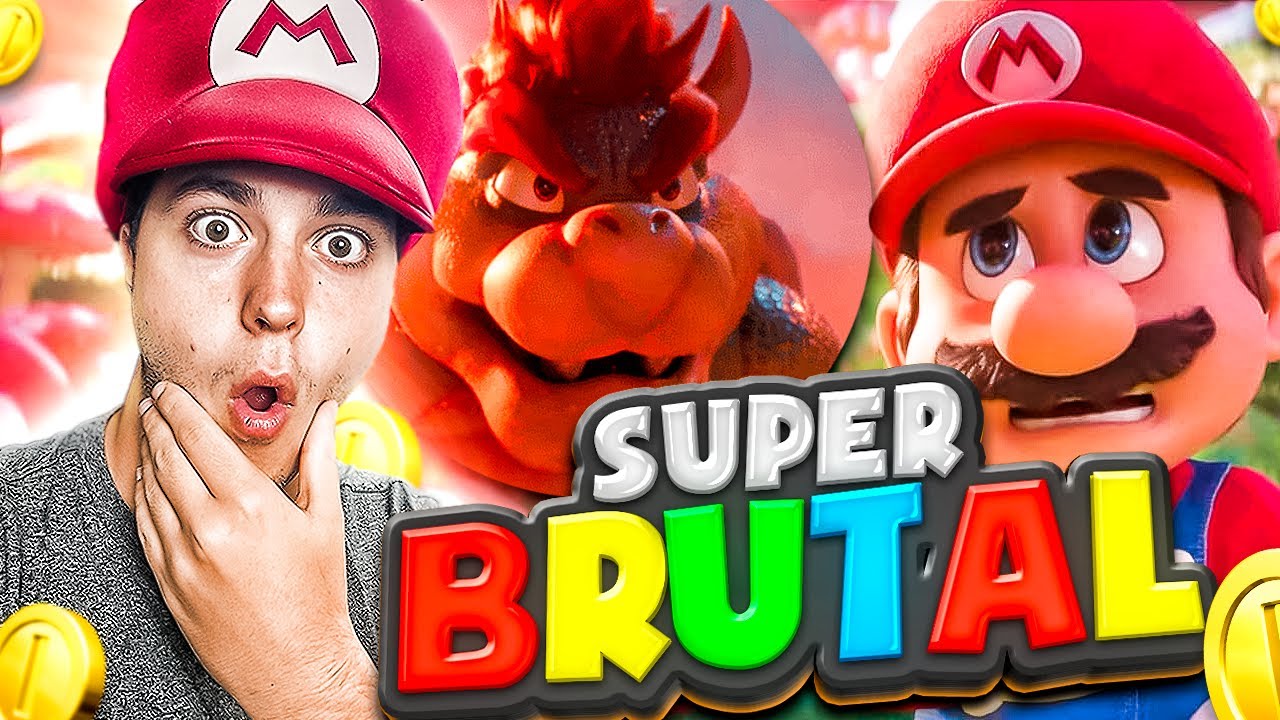 ¡SUPER BRUTAL! 🤯 SUPER MARIO BROS: LA PELÍCULA - REACCIÓN PRIMER TEASER OFICIAL