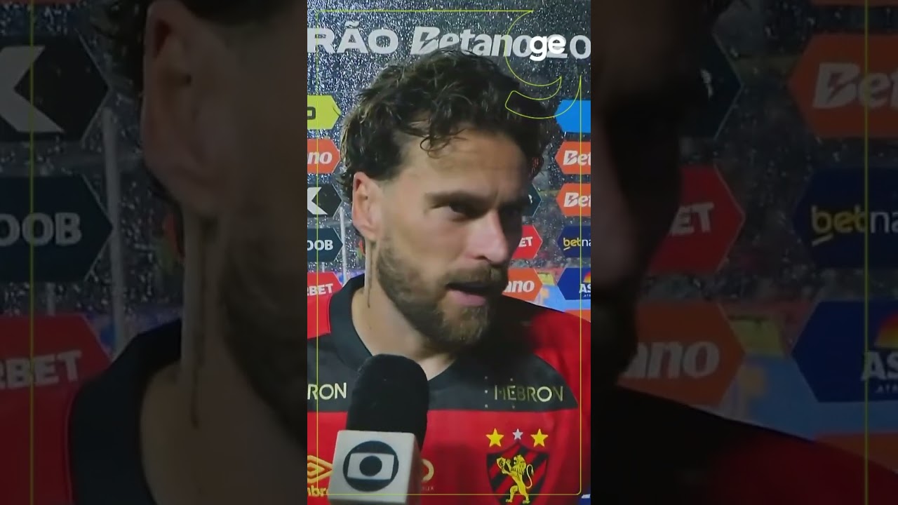 AUTOR DE UM GOL CONTRA O SANTOS, LUCAS LIMA LAMENTOU O EMPATE | #shorts | ge.globo