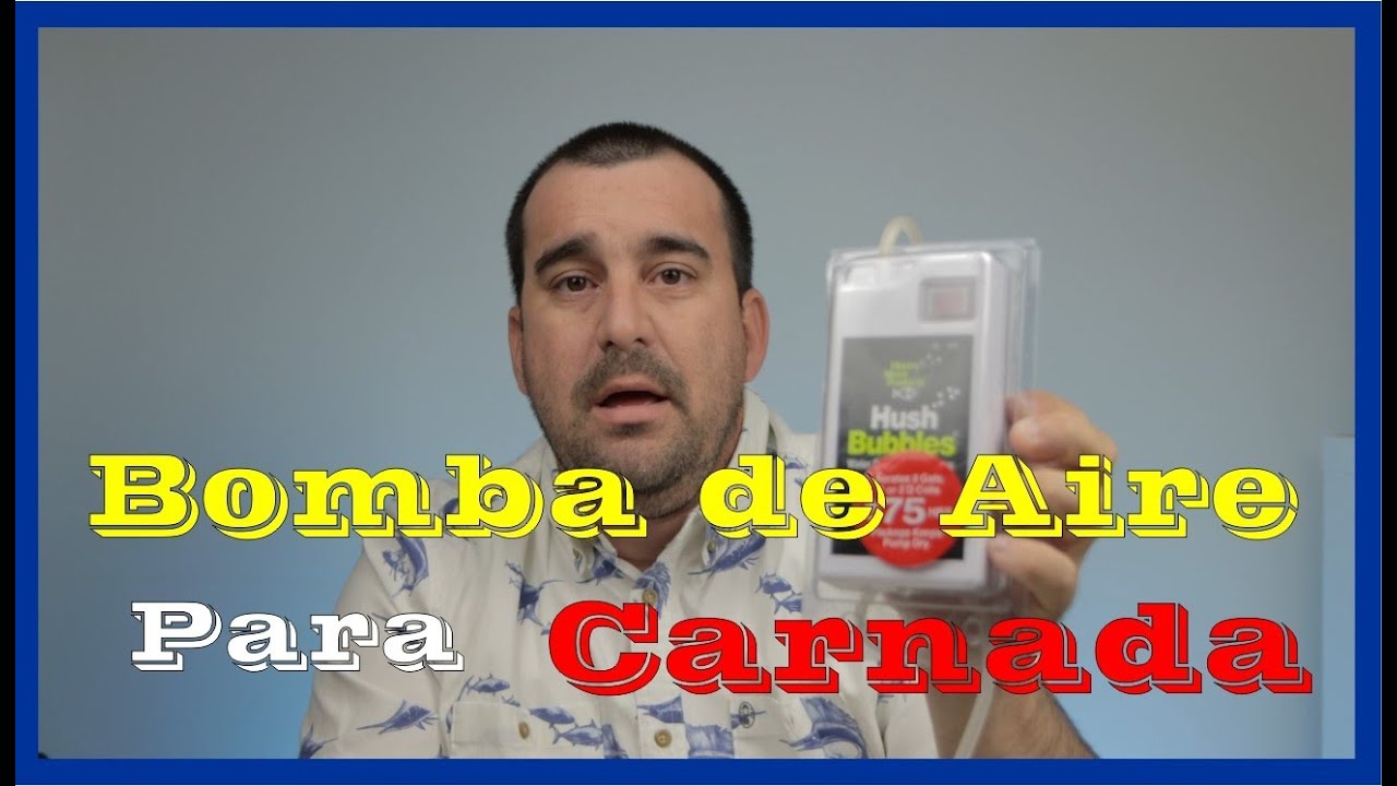 ⚡BOMBA de OXIGENO para Tu CARNADA VIVA en la Pesca de PUENTES y de Orilla.⚡