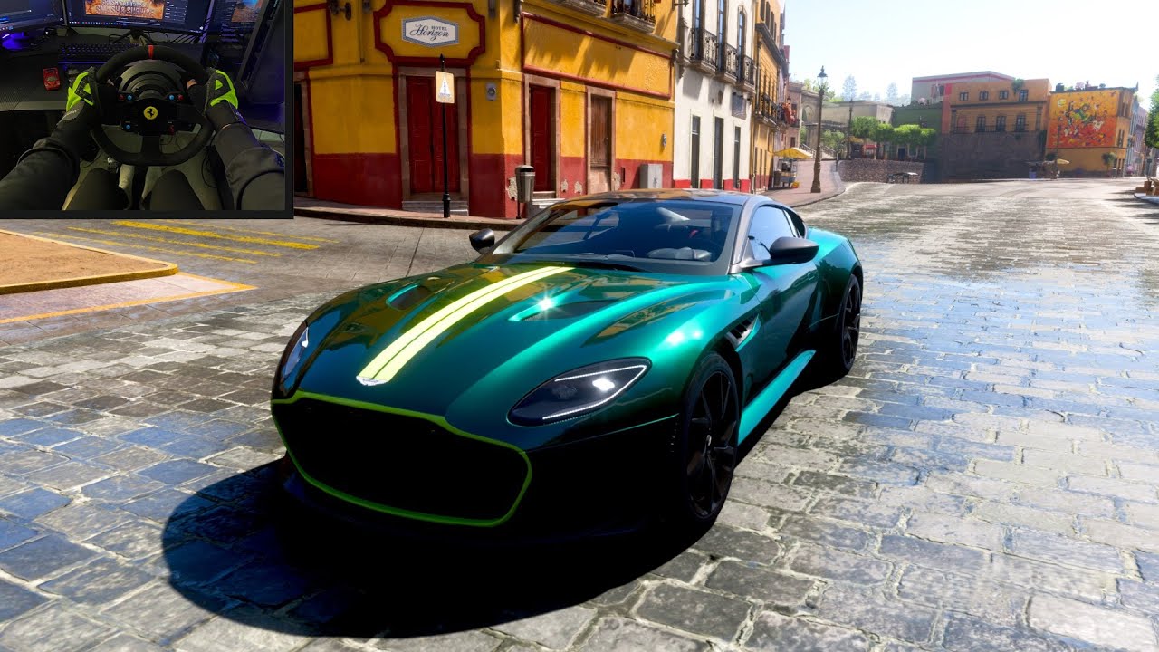 Aston Martin DBS Superleggera | Steering Wheel Gameplay | Forza Horizon 5 | Thrustmaster T300